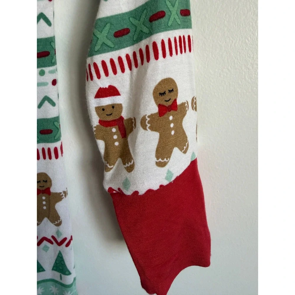 Little Sleepies Gingerbread Fair Isle Bamboo Zippy 0-3 Months